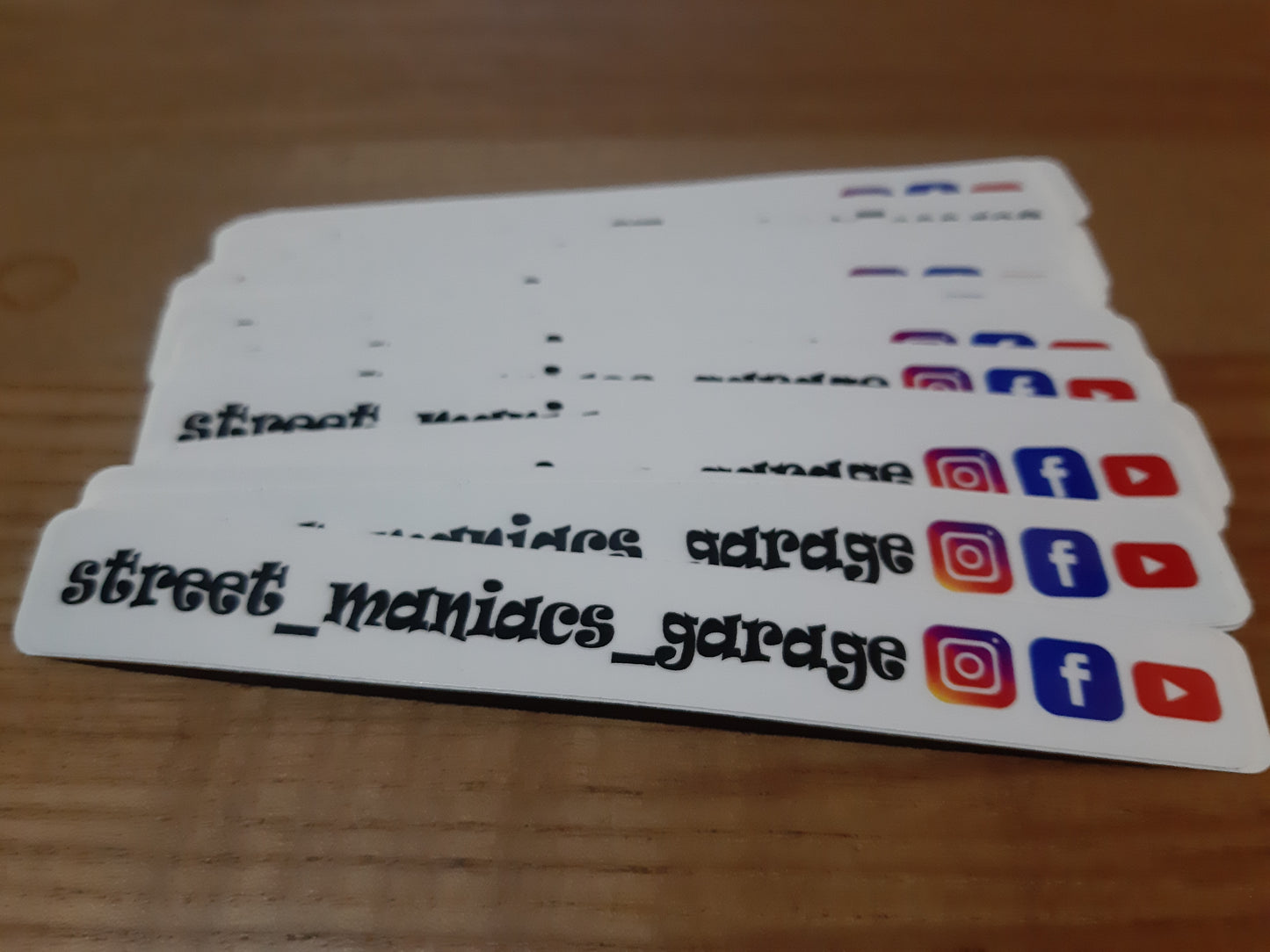 SMgarage social media sticker