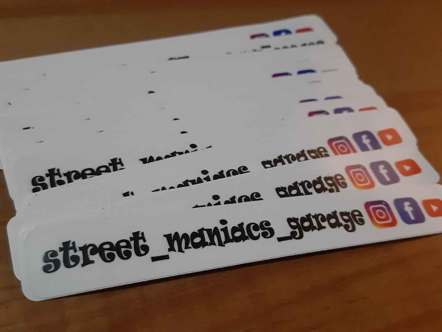 SMgarage social media sticker