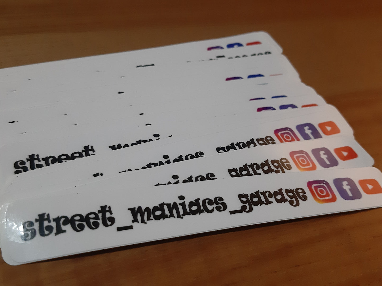 SMgarage social media sticker