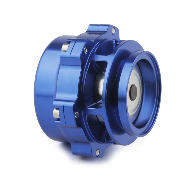 Universal Jdm 50mm V Band Blow Off Valve BOV Q Typer w/ Weld On Aluminum Flange Flange with logo TKBOV001B50